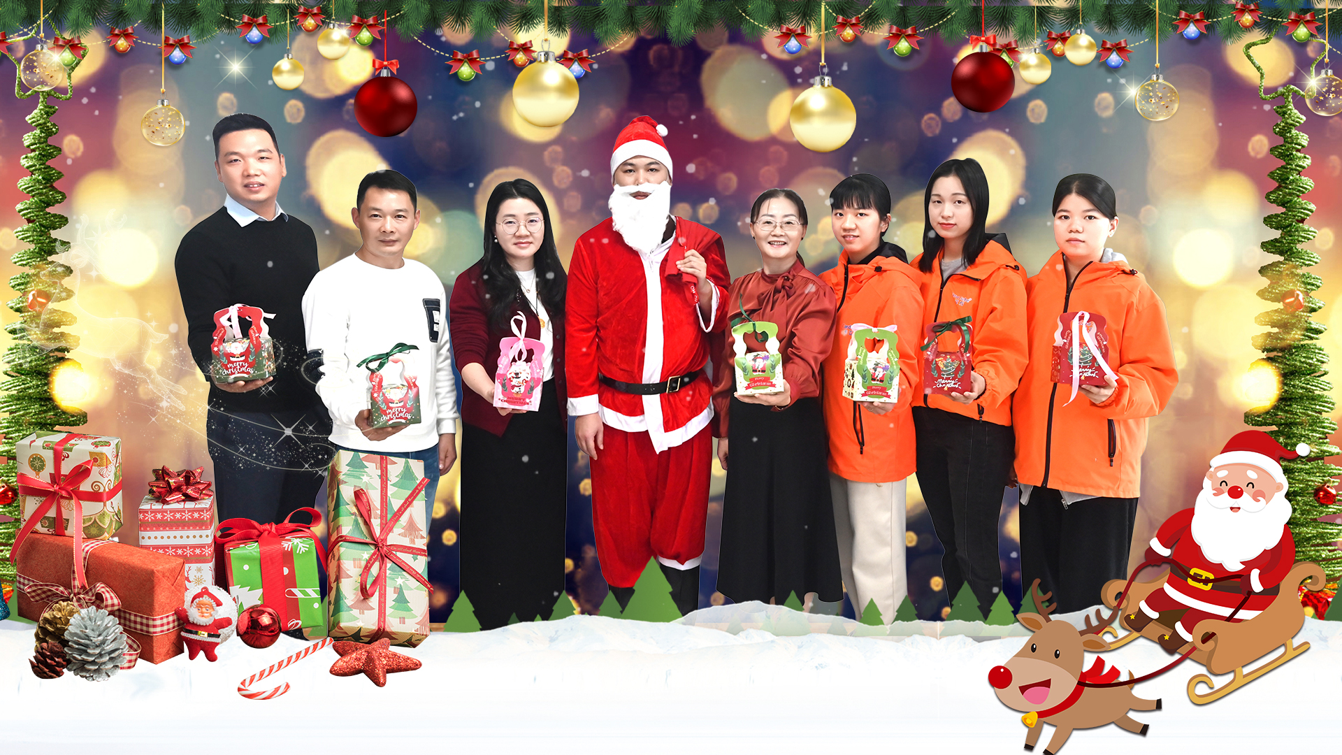 暖冬平安夜，禮遇滿心懷！卡立方集團用甜蜜與智能，守護每一份美好